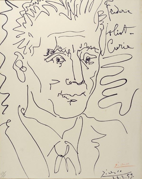 Pablo Picasso : Il Torero  (1959)  - Litografia - Asta Autori dell'800-900 - I - Galleria Pananti Casa d'Aste