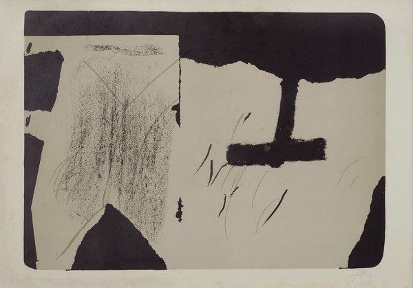 Antoni Tapies : Senza titolo  (1964)  - Litografia - Auction Arte Contemporanea, Grafica ed Edizioni - I - Galleria Pananti Casa d'Aste