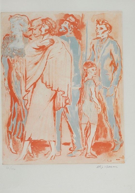 Aligi Sassu - Figure