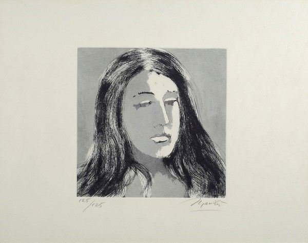 Giacomo Manzù - Volto Femminile