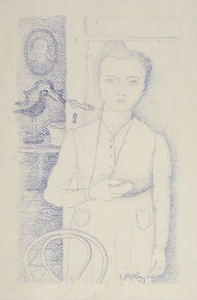 Figura Femminile in un Interno