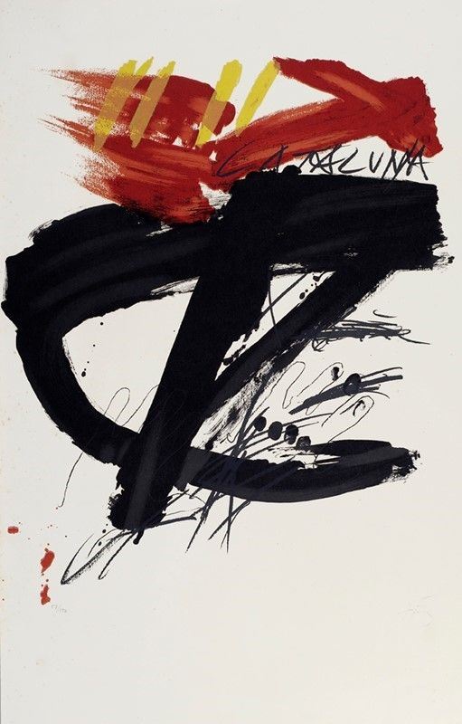 Antoni Tapies - Senza titolo