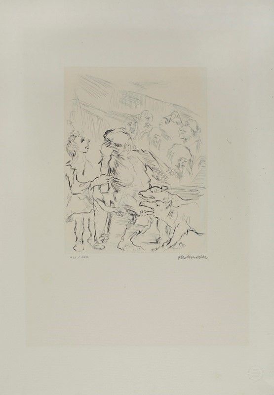 Oskar Kokoschka - Dionysos Und Xanthias