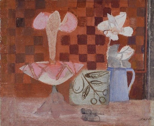 Bruno Saetti - La fruttiera rosa