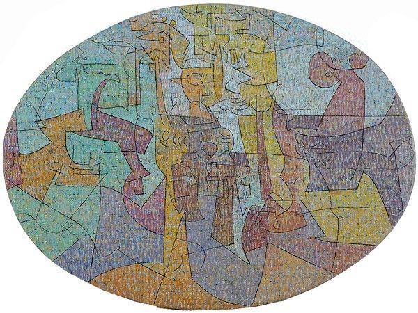 Vincenzo Balsamo : Senza titolo  (1996)  - Olio su tavola - Asta Autori dell'800-900 - I - Galleria Pananti Casa d'Aste