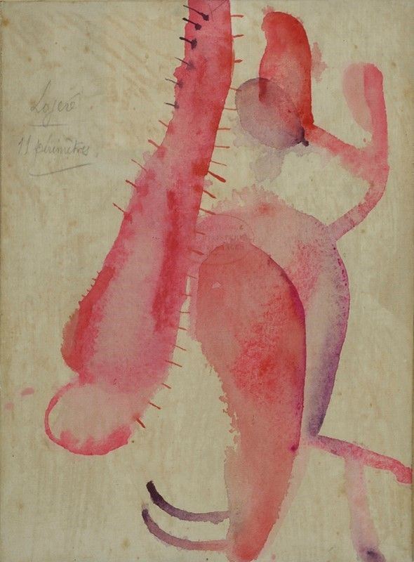 James Brown : Tangeri  (1995)  - Tecnica mista su tela - Asta Arte Moderna e Contemporanea, Grafica ed Edizioni - Galleria Pananti Casa d'Aste