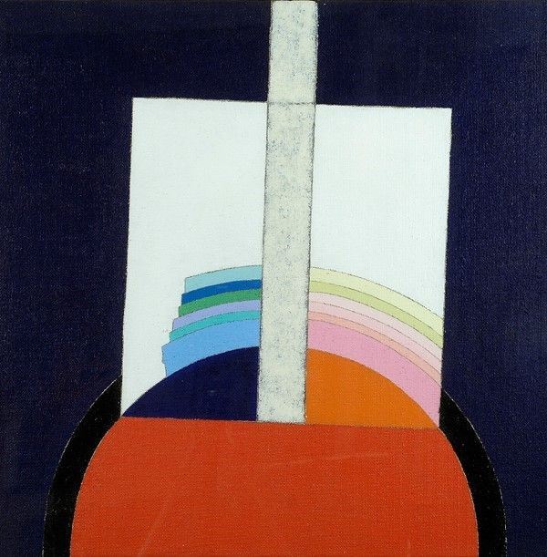 Eugenio Carmi : Una strada  (2006)  - Acrilico su tela - Asta Autori dell'800-900 - I - Galleria Pananti Casa d'Aste