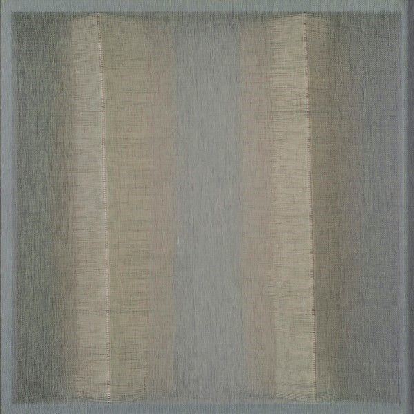 Emanuele Fiorelli : L'Io, L'Altro  (2004)  - Tarlatane e filo su telai in legno - Asta Autori dell'800-900 - I - Galleria Pananti Casa d'Aste