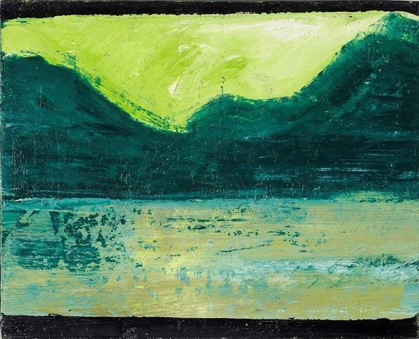 Giovanni Frangi : Samos  - Olio su tela - Asta Autori dell'800-900 - I - Galleria Pananti Casa d'Aste
