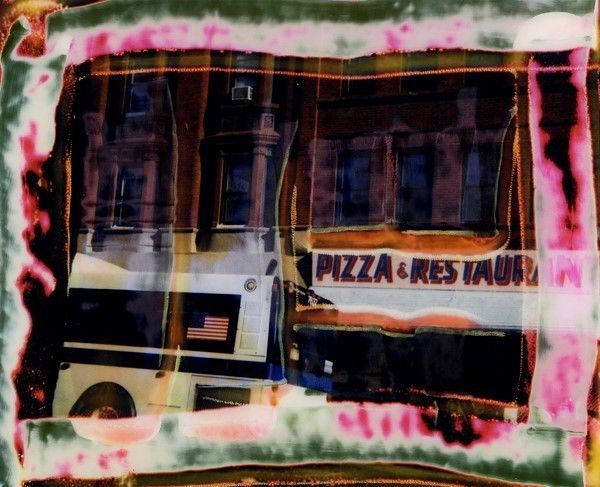 Maurizio Galimberti : Pizza and flag  - Stampa lambda - Asta Autori dell'800-900 - I - Galleria Pananti Casa d'Aste