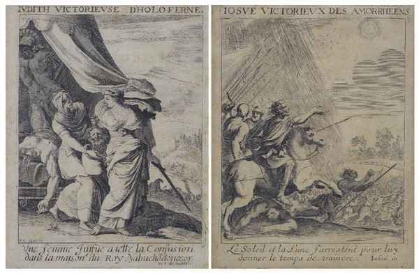 La vittoria di Giosuè, Giuditta e Oloferne