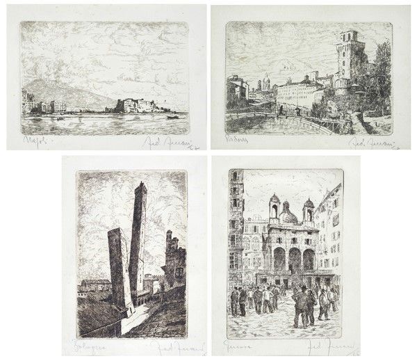 Padova, Napoli, Genova, Bologna  - Asta STORART: Dipinti, oggetti, arredi dal XVII al XX sec. - II - Galleria Pananti Casa d'Aste