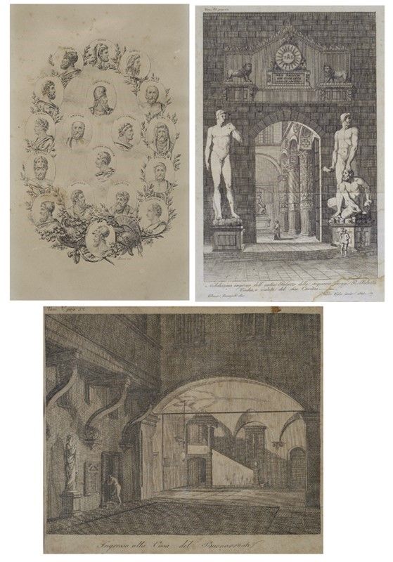 Santa Maria degli Angeli, Ingresso di Palazzo della Signoria, Glorie Classiche Ingresso della Cas...