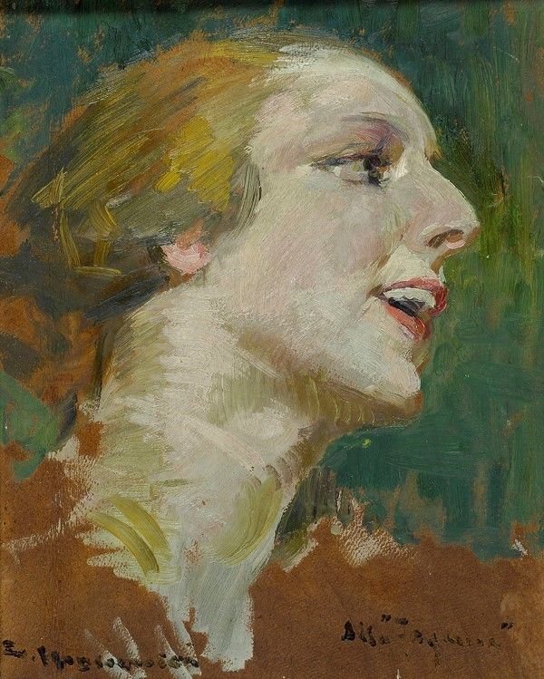 Cipriano Mannucci - Profilo di Donna
