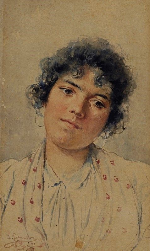Luigi Palumbo - Ritratto di ragazza