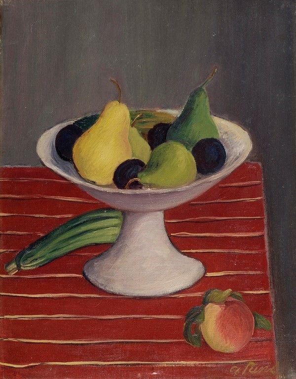 Achille Funi : Natura morta  (1932)  - Olio su tela - Asta Autori dell'800-900 - I - Galleria Pananti Casa d'Aste