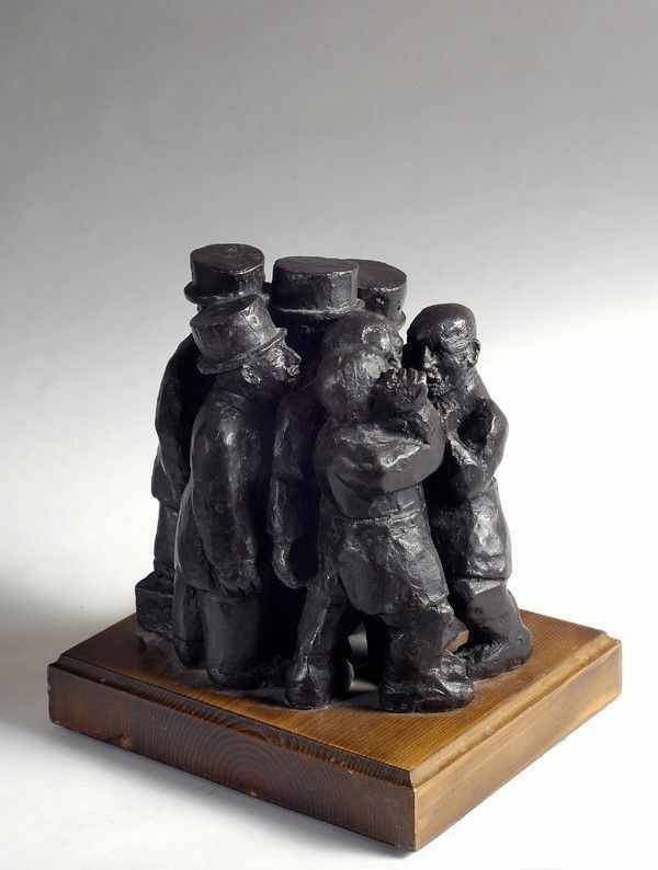 Franz Borghese : Scultura  - Bronzo - Asta Autori dell'800-900 - I - Galleria Pananti Casa d'Aste
