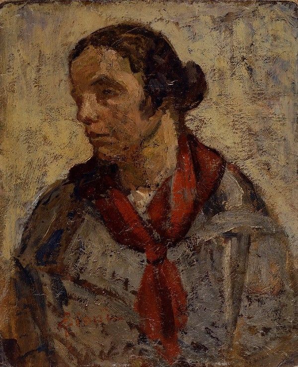 Cesare Ciani - Ritratto di donna