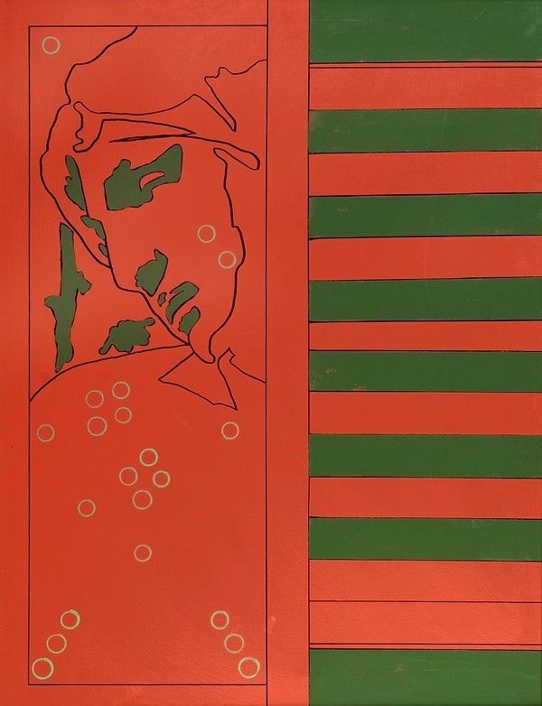 Tano Festa : Senza titolo  (1978)  - Acrilico su tela - Auction Arte Contemporanea, Grafica ed Edizioni - I - Galleria Pananti Casa d'Aste