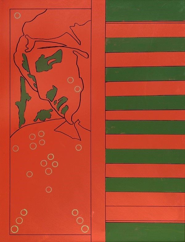 Tano Festa : Senza titolo  (1978)  - Acrilico su tela - Asta Autori dell'800-900 - I - Galleria Pananti Casa d'Aste