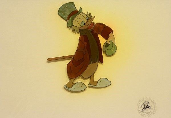 Walt Disney : Zio Paperone  - Celluloide dipinta a mano - Asta Autori dell'800-900 - I - Galleria Pananti Casa d'Aste