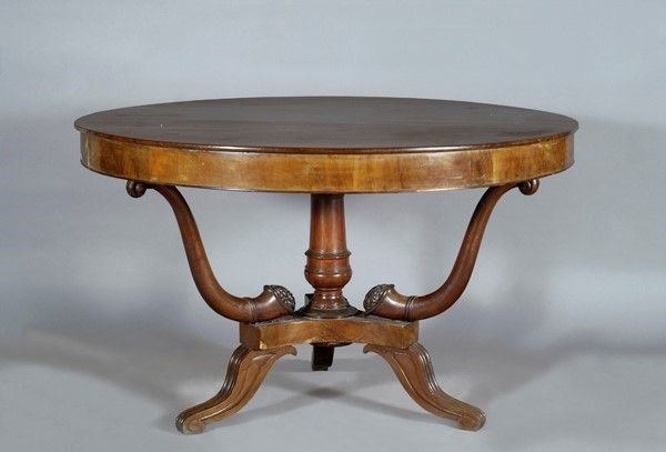 Tavolo a cesto  - Asta Antiquariato - mobili, dipinti e oggetti di arredo - Galleria Pananti Casa d'Aste