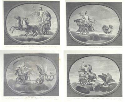 Marte, Mercurio, Giove e Saturno