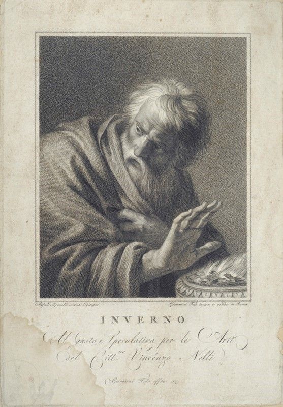 Inverno, Autunno, Primavera, Fauno - 4 Stampe