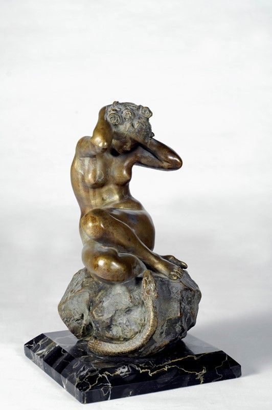 Pasquale Minucci : Eva  (1921)  - Bronzo - Auction Autori dell'800-900, Arte Moderna e Contemporanea, Grafica ed Edizioni - Galleria Pananti Casa d'Aste