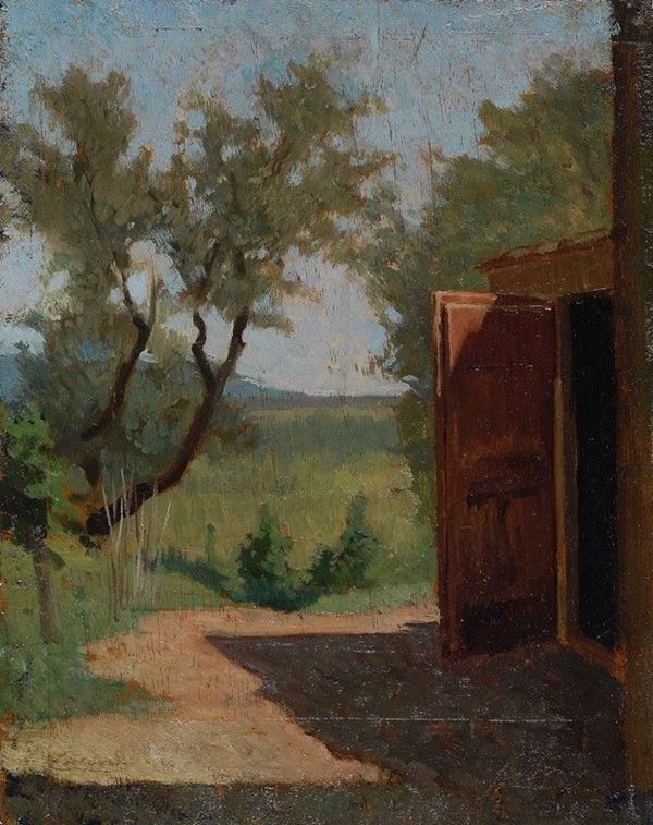 Eugenio Cecconi - La porticina rossa