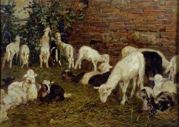 Francesco Gioli - Gregge in sosta