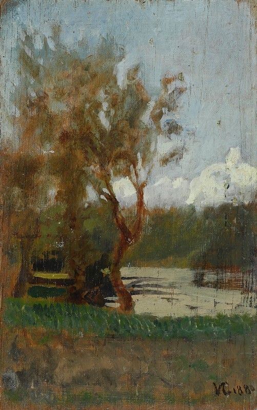 Vincenzo Cabianca - Paesaggio