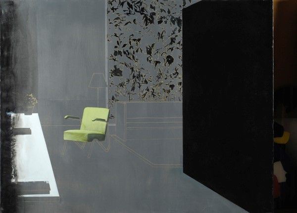 Gioacchino Pontrelli : Double room 20  (2002)  - Tecnica mista su tela - Auction Autori dell'800-900, Arte Moderna e Contemporanea, Grafica ed Edizioni - Galleria Pananti Casa d'Aste