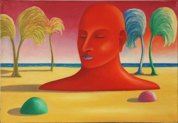 Paolo Scheggi : Figura distesa  - Olio su tela - Auction Autori dell'800-900, Arte Moderna e Contemporanea, Grafica ed Edizioni - Galleria Pananti Casa d'Aste