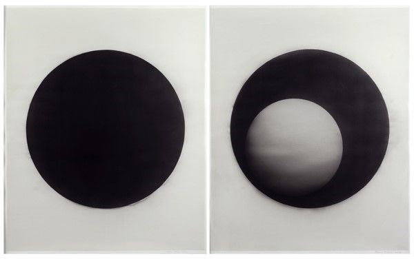 Marco Tirelli : Senza titolo (dittico)  (2008)  - Tecnica mista su carta - Asta Autori dell'800-900, Arte Moderna e Contemporanea, Grafica ed Edizioni - Galleria Pananti Casa d'Aste