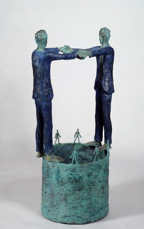 Roberto Barni : Ironia e Malinconia  (1999)  - Bronzo - Auction Autori dell'800-900, Arte Moderna e Contemporanea, Grafica ed Edizioni - Galleria Pananti Casa d'Aste