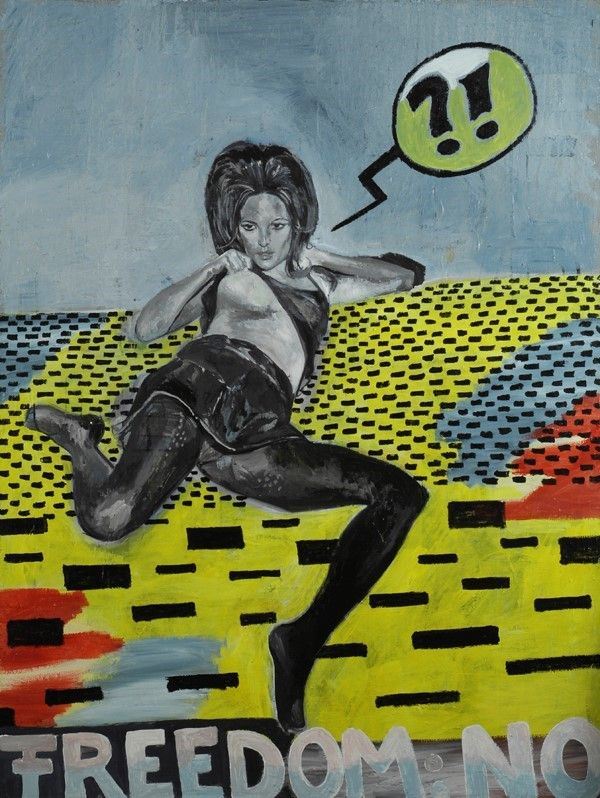 Dormice &amp;#174; : Words don't come easy  (2003)  - Acrilico su tela - Auction Autori dell'800-900, Arte Moderna e Contemporanea, Grafica ed Edizioni - Galleria Pananti Casa d'Aste
