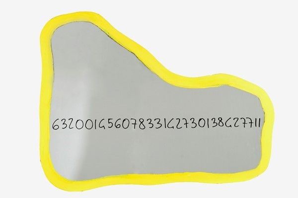 Michelangelo Pistoletto : Frattali  (1999-2000)  - Acrilico su specchio - Asta Autori dell'800-900, Arte Moderna e Contemporanea, Grafica ed Edizioni - Galleria Pananti Casa d'Aste