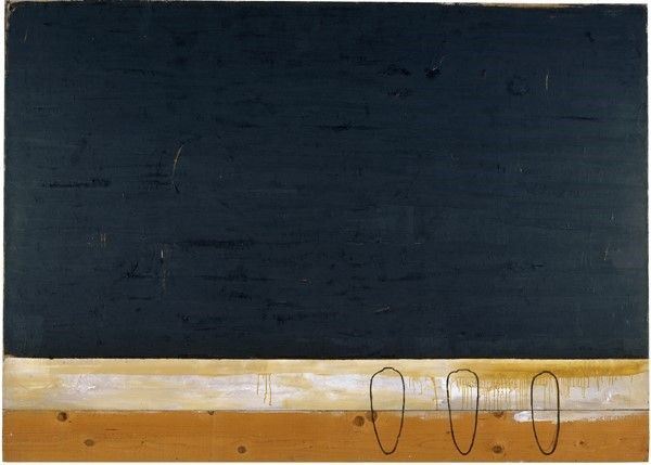 Piero Pizzi Cannella : Cinese  (1990)  - Olio su tela e legno - Asta Autori dell'800-900, Arte Moderna e Contemporanea, Grafica ed Edizioni - Galleria Pananti Casa d'Aste