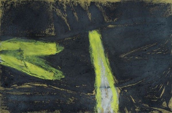 Arcangelo : Paesaggio  - Tecnica mista su cartoncino - Auction Autori dell'800-900, Arte Moderna e Contemporanea, Grafica ed Edizioni - Galleria Pananti Casa d'Aste
