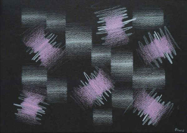 Ennio Finzi : Senza titolo  - Pastelli su carta - Auction Autori dell'800-900, Arte Moderna e Contemporanea, Grafica ed Edizioni - Galleria Pananti Casa d'Aste