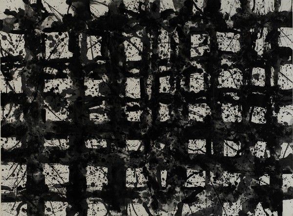 Sam Francis : Senza titolo  (1977)  - Acrilico e china su carta - Asta Autori dell'800-900, Arte Moderna e Contemporanea, Grafica ed Edizioni - Galleria Pananti Casa d'Aste