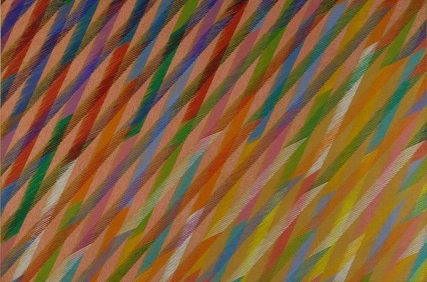 Piero Dorazio : Saint Soleil  (1989)  - Olio su tela - Auction Autori dell'800-900, Arte Moderna e Contemporanea, Grafica ed Edizioni - Galleria Pananti Casa d'Aste