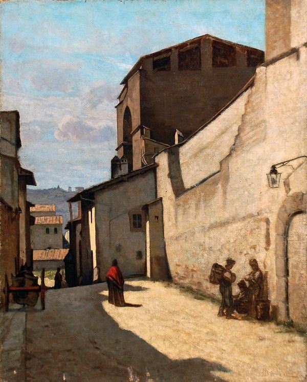 Odoardo Borrani - Firenze, Porta San Frediano