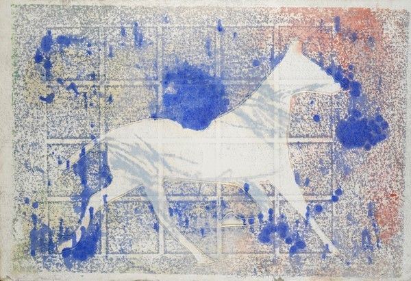Giuseppe Chiari : Senza titolo  (2002)  - Tecnica mista su carta - Auction ASTA A TEMPO - Autori dell'800-900, Moderni e Contemporanei, Grafica ed Edizioni - I - Galleria Pananti Casa d'Aste