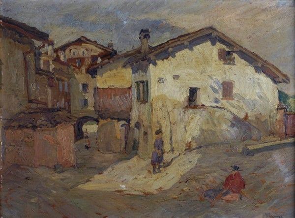 Giuseppe Graziosi - Savignano di mattina