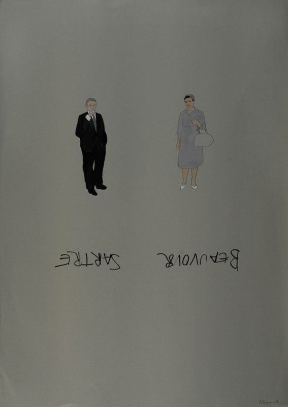 Gianfranco Notargiacomo - Beauvior, Sartre