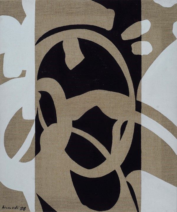 Carla Accardi : Senza titolo  (1988)  - Vinilico su tela - Auction Arte Moderna e Contemporanea, Grafica ed Edizioni - Galleria Pananti Casa d'Aste