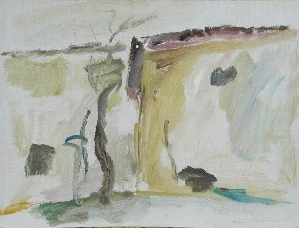 Ernesto Treccani - Casa con albero