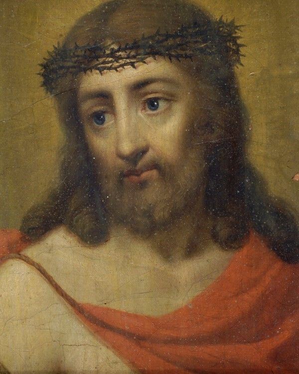 Scuola Romana, Fine XVIII - Inizio XIX Sec. - Ecce Homo